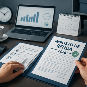Imposto de Renda 2026: como organizar documentos para evitar erros e malha fina